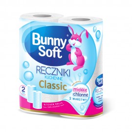 Ręczniki papierowe Bunny Soft 2-w (2rolki)