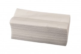 Ręcznik ZZ składany biały (20x200listków