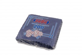 Serwetki ząbkowane granatowe SABA(200szt)