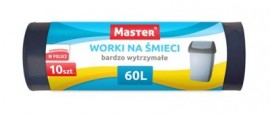 Worki na odpady mocne 60L (10szt)