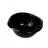 Miska - flaczarka pod zgrzew 400ml czarna