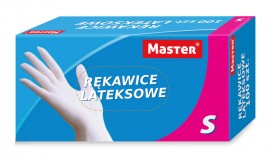 Rękawice Lateksowe S (100szt)