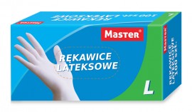 Rękawice Lateksowe L (100szt)