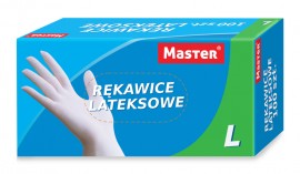 Rękawice Lateksowe L (100szt)