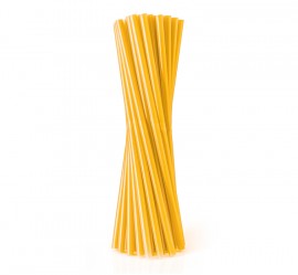 Słomka plastikowa pomarańczowa SHAKE (500szt)